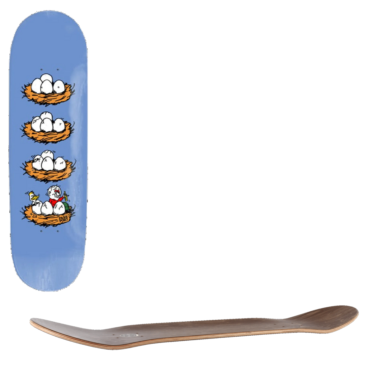 Pass-Port What U Thought Eggs Skateboard Deck 8.5''