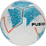 Precision Fusion IMS Training Football - White/Cyan