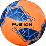 Precision Fusion FIFA Basic Training Size 5 Football - Fluo Orange/Blue/Royal/Grey