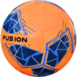 Precision Fusion FIFA Basic Training Size 5 Football - Fluo Orange/Blue/Royal/Grey