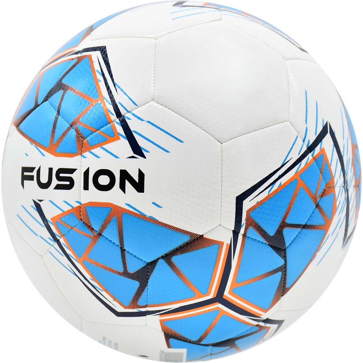 Precision Fusion FIFA Basic Training Size 5 Football - White/Cyan/Orange/Grey