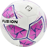 Precision Fusion FIFA Basic Training Size 5 Football - White/Pink/Purple/Grey