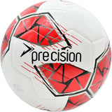 Precision Fusion FIFA Basic Training Size 5 Football - White/Red/Grey/Black