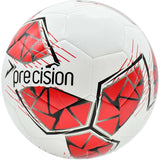 Precision Fusion FIFA Basic Training Size 5 Football - White/Red/Grey/Black