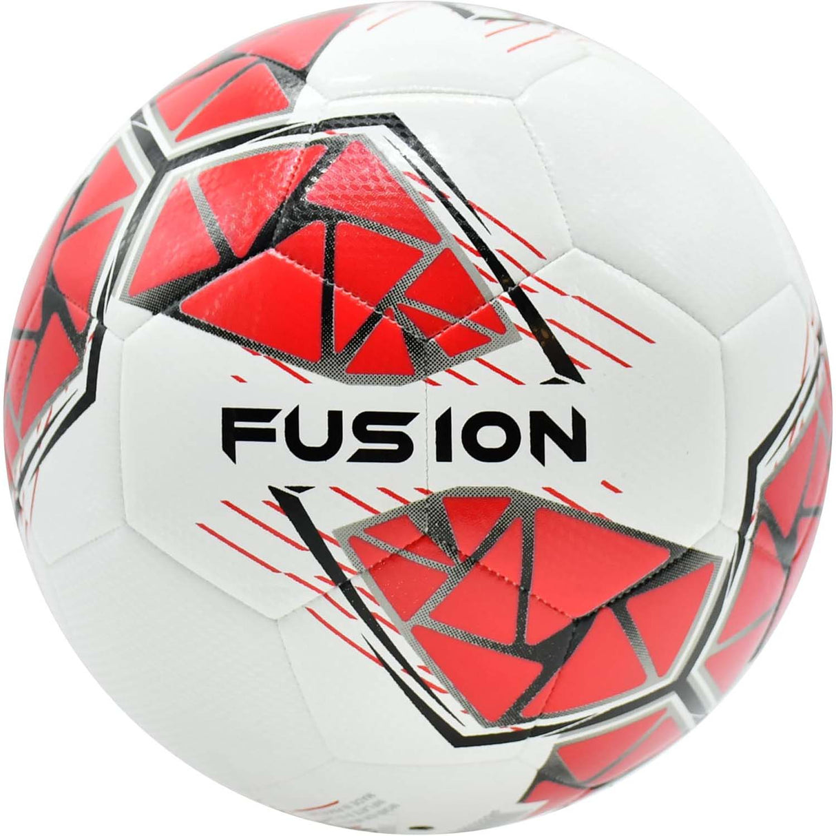 Precision Fusion FIFA Basic Training Size 5 Football - White/Red/Grey/Black