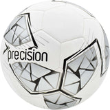 Precision Fusion FIFA Basic Training Size 5 Football - White/Silver/Black/White