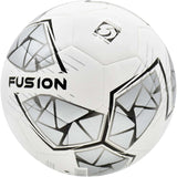Precision Fusion FIFA Basic Training Size 5 Football - White/Silver/Black/White