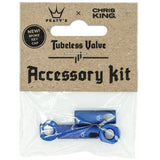 Peatys x Chris King (MK2) Tubeless Valves Accessory Kit - Navy