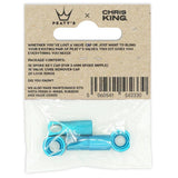 Peatys x Chris King (MK2) Tubeless Valves Accessory Kit - Turquoise