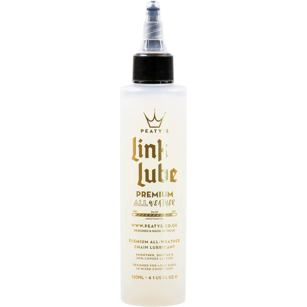 Peatys LinkLube All-Weather Premium 120ml Bottle Bike Lubricant