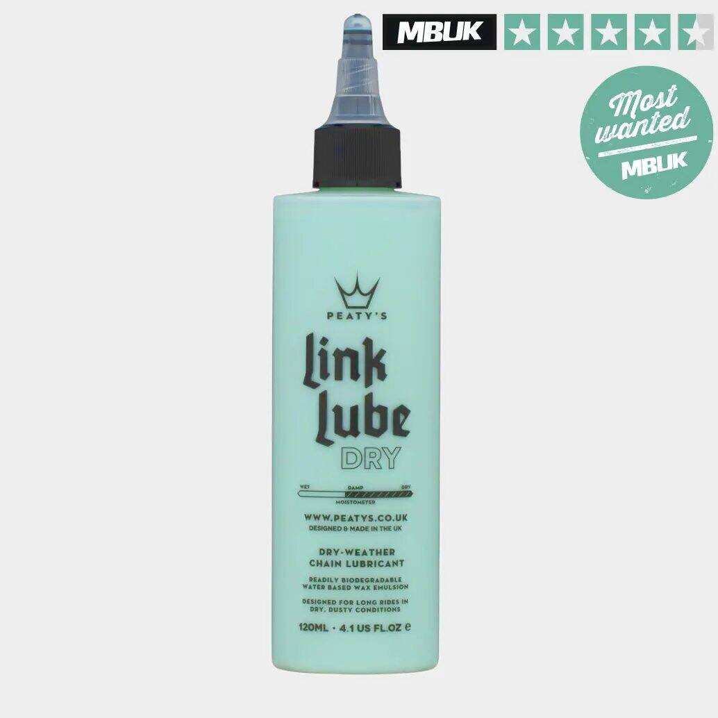 Peatys LinkLube Dry 120ml Bottle Bike Lubricant
