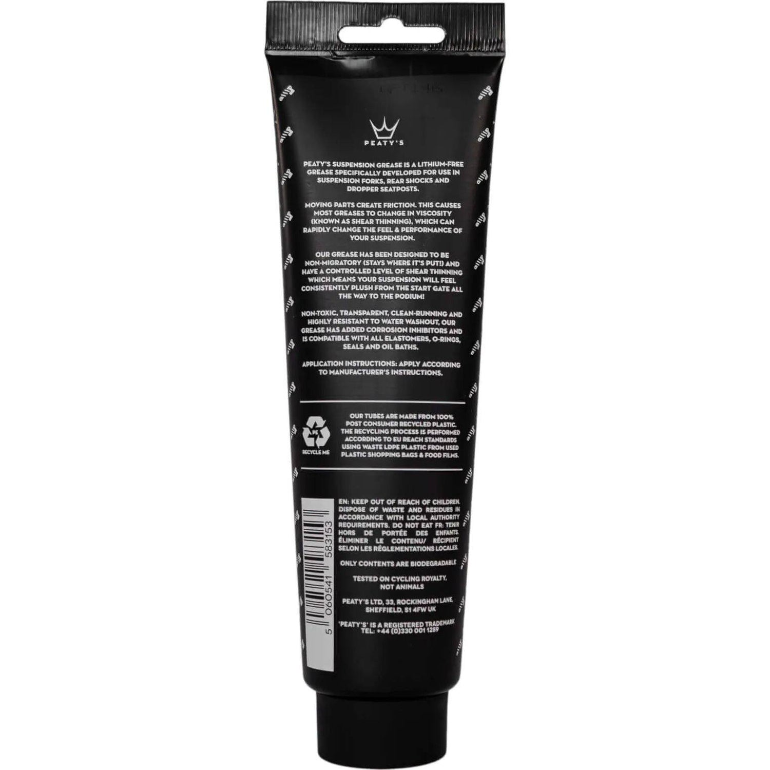 Peatys Plush Suspension Grease 75g Bike Cleaner