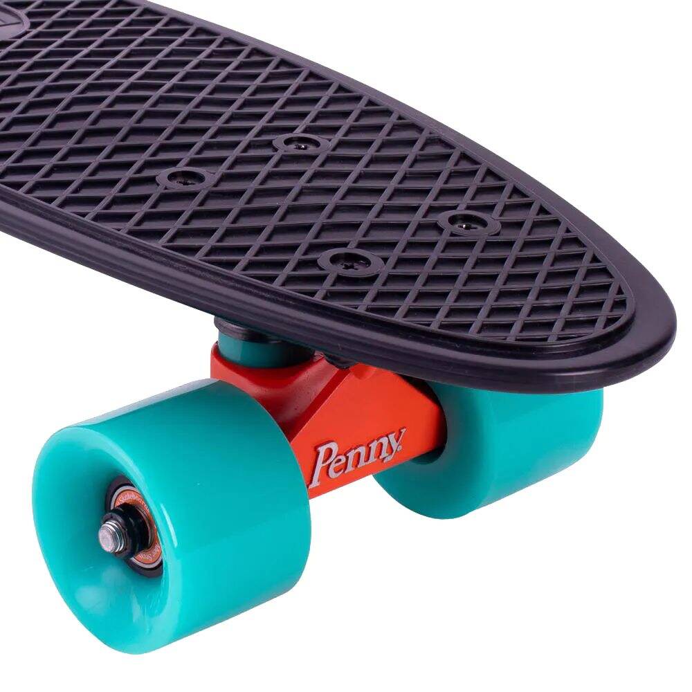 Penny Bright Light Complete Cruiser - Black/Turquoise 22''