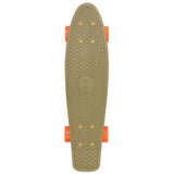 Penny Burnt Olive Complete Cruiser - Green/Orange 22''
