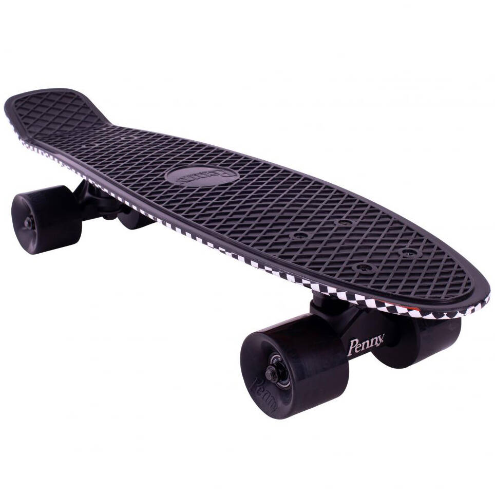 Penny Flame Complete Cruiser - Black/Yellow 22''