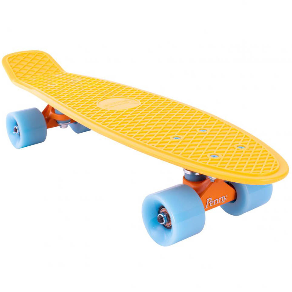 Penny High Vibe Complete Cruiser - Yellow/Blue 22''