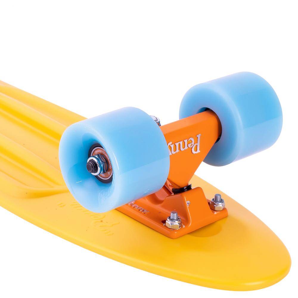Penny High Vibe Complete Cruiser - Yellow/Blue 22''