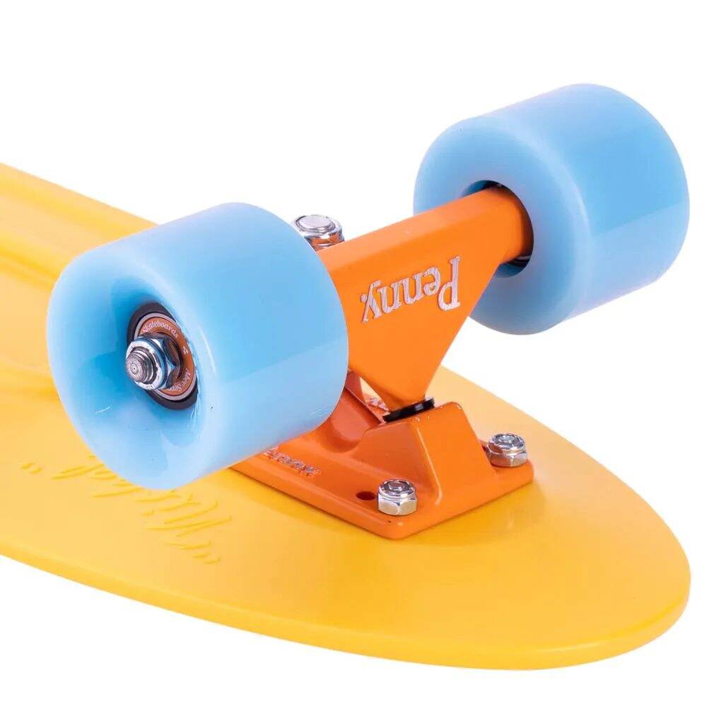 Penny High Vibe Complete Cruiser - Yellow/Blue 27''