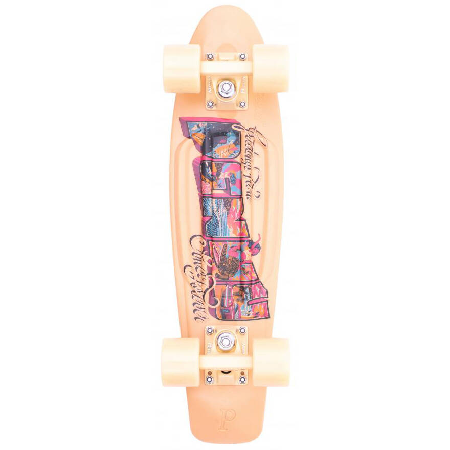Penny Postcard Coastal Complete Cruiser - Peach 22''