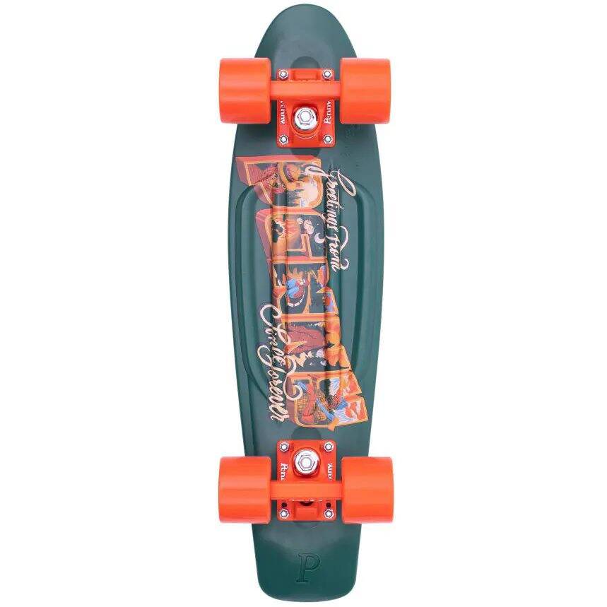 Penny Postcard Highlands Complete Cruiser - Green 22''