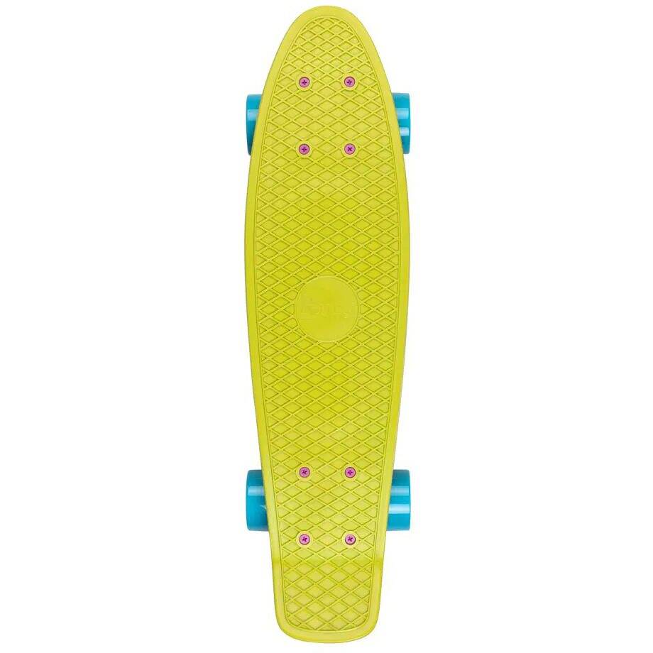 Penny Costa Complete Cruiser - Lime Green/Pink 22''
