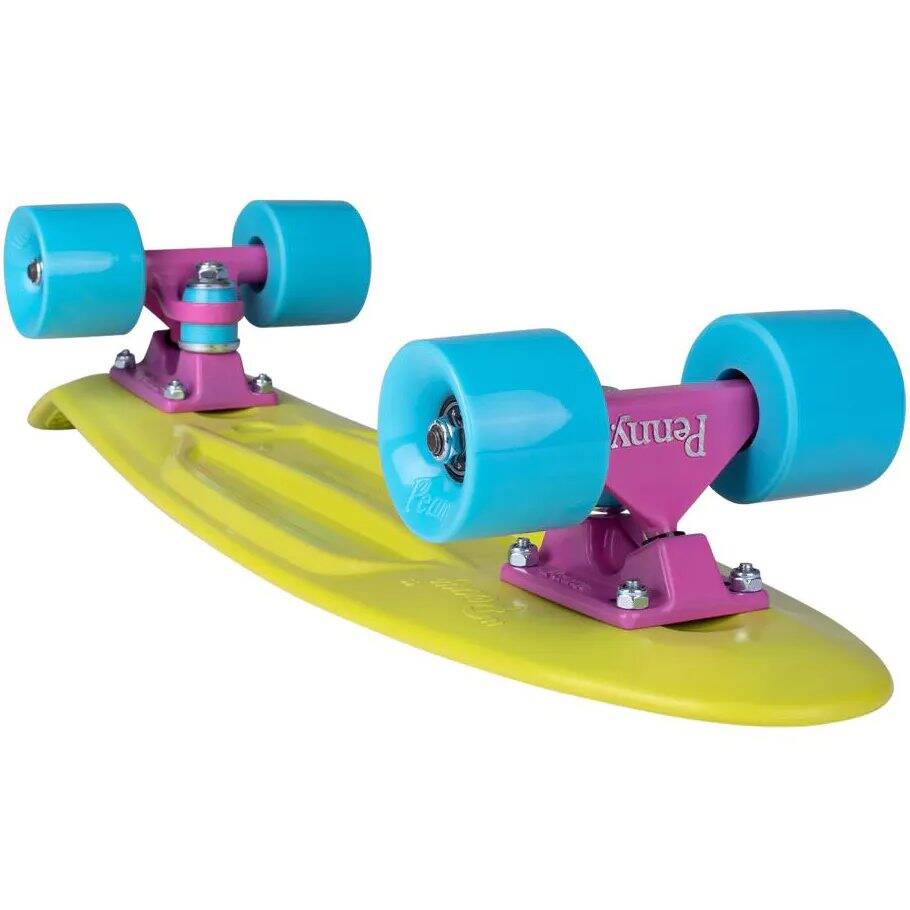 Penny Costa Complete Cruiser - Lime Green/Pink 22''