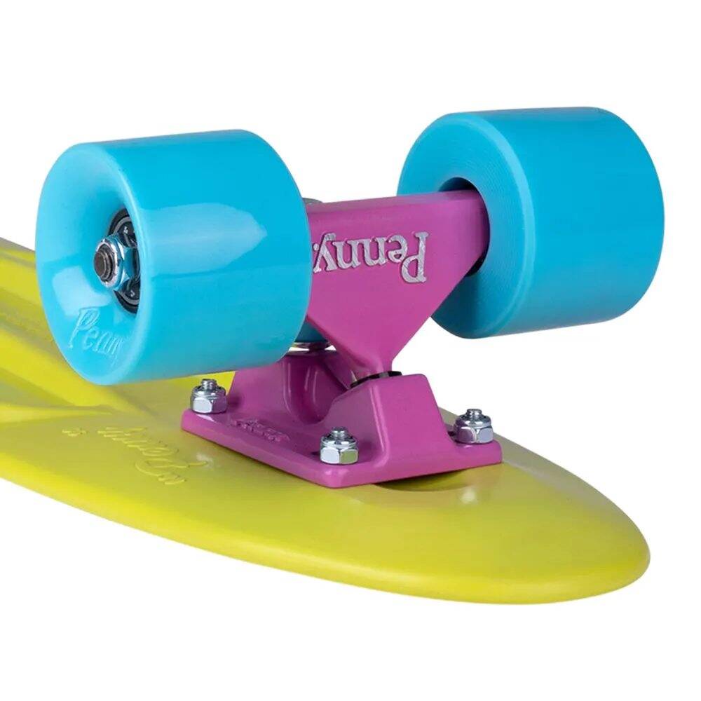Penny Costa Complete Cruiser - Lime Green/Pink 22''