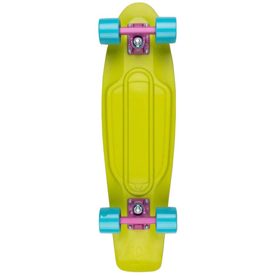 Penny Nickel Costa Complete Cruiser - Lime Green/Pink 27''