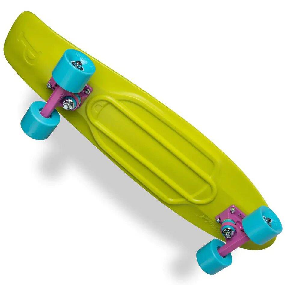 Penny Nickel Costa Complete Cruiser - Lime Green/Pink 27''