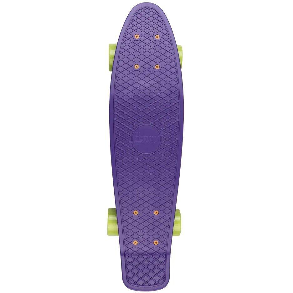 Penny Fender Complete Cruiser - Purple/Cream 22''