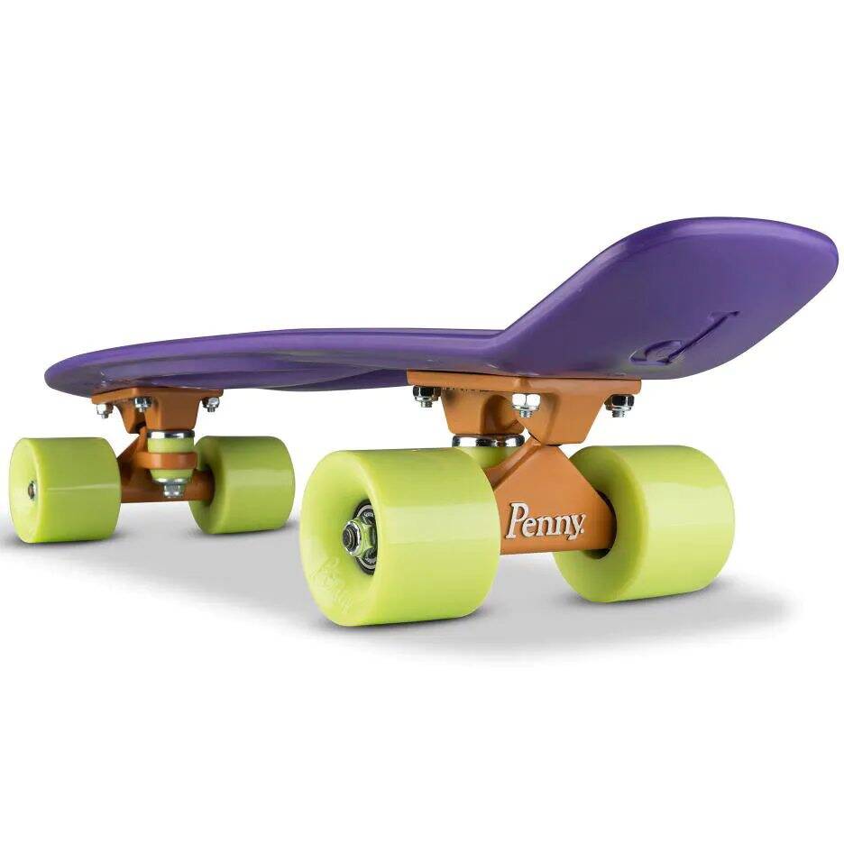 Penny Fender Complete Cruiser - Purple/Cream 22''