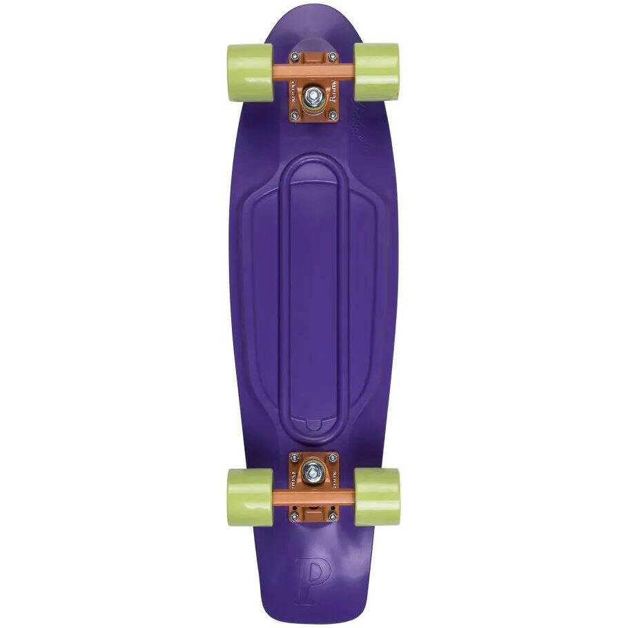 Penny Nickel Fender Complete Cruiser - Purple/Cream 27''