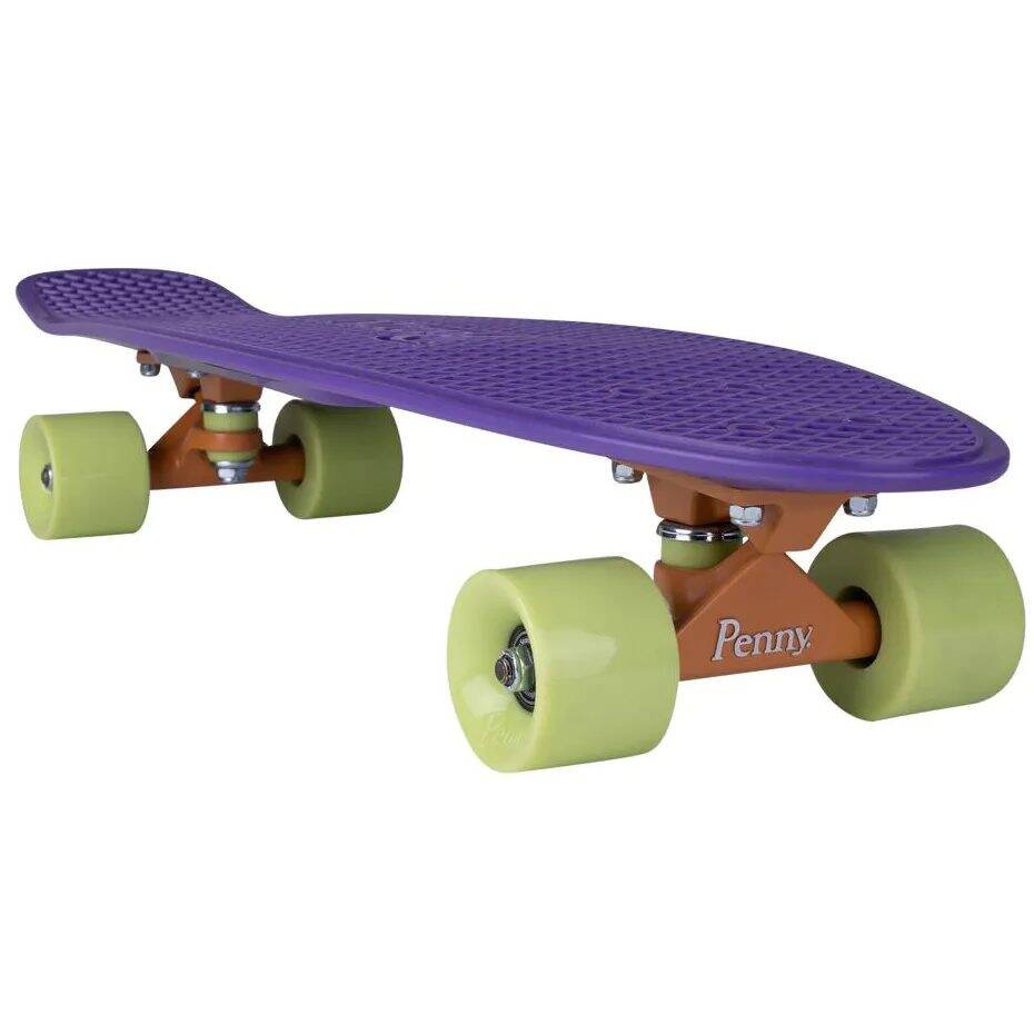 Penny Nickel Fender Complete Cruiser - Purple/Cream 27''