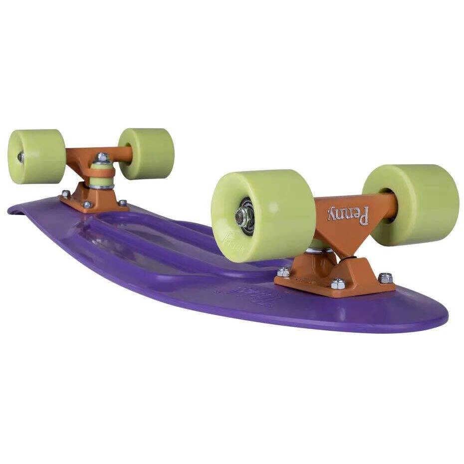 Penny Nickel Fender Complete Cruiser - Purple/Cream 27''