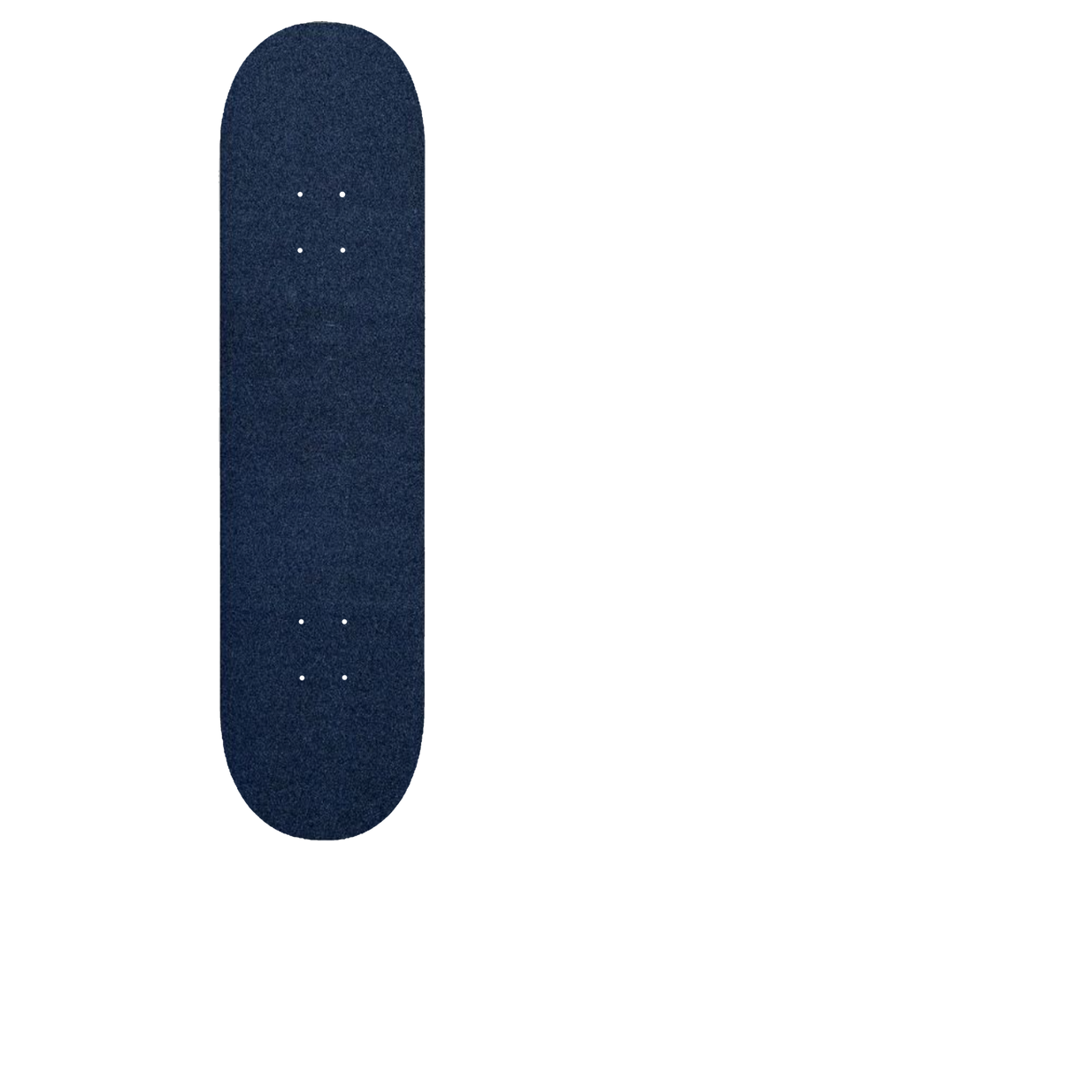 Pepper Plain Skateboard Grip Tape - Black