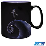 ABYstyle Nightmare Before Christmas Heat Change Mug - Jack and Moon
