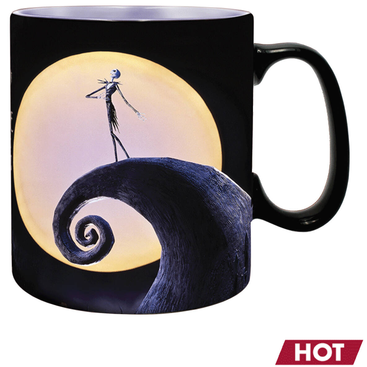 ABYstyle Nightmare Before Christmas Heat Change Mug - Jack and Moon
