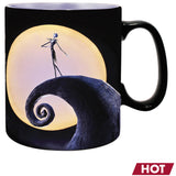 ABYstyle Nightmare Before Christmas Heat Change Mug - Jack and Moon