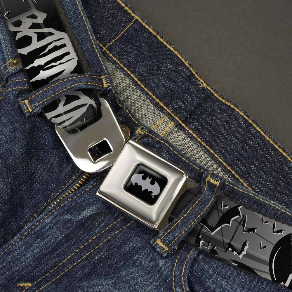 Buckle-Down Batman Signals And Flying Bats Belt