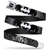 Batman Signals And Flying Bats Regular Belt