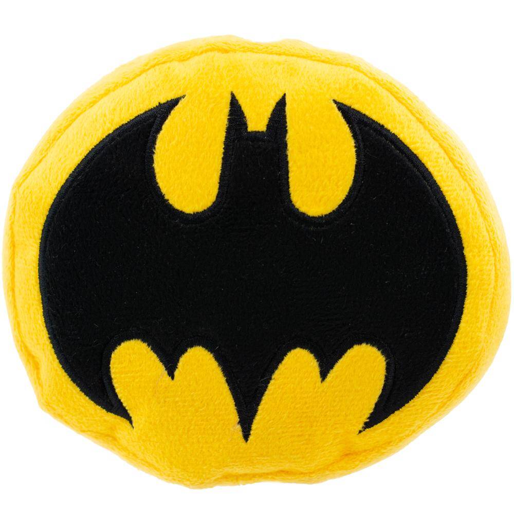 Dog Toy Squeaky Plush - Batman Bat Icon