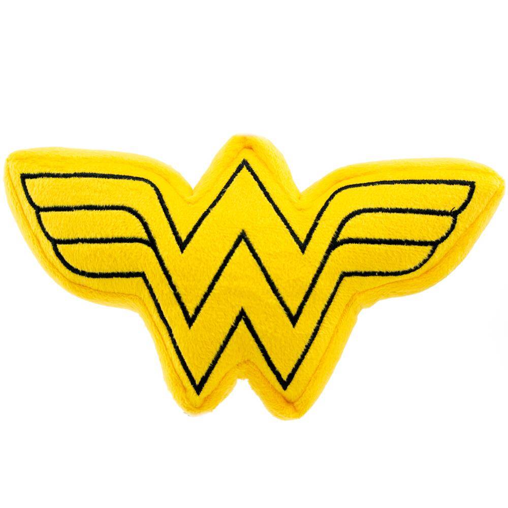 Dog Toy Squeaky Plush - Wonder Woman Logo Icon