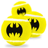Dog Toy Squeaky Tennis Ball 3-PACK - Batman Bat Icon