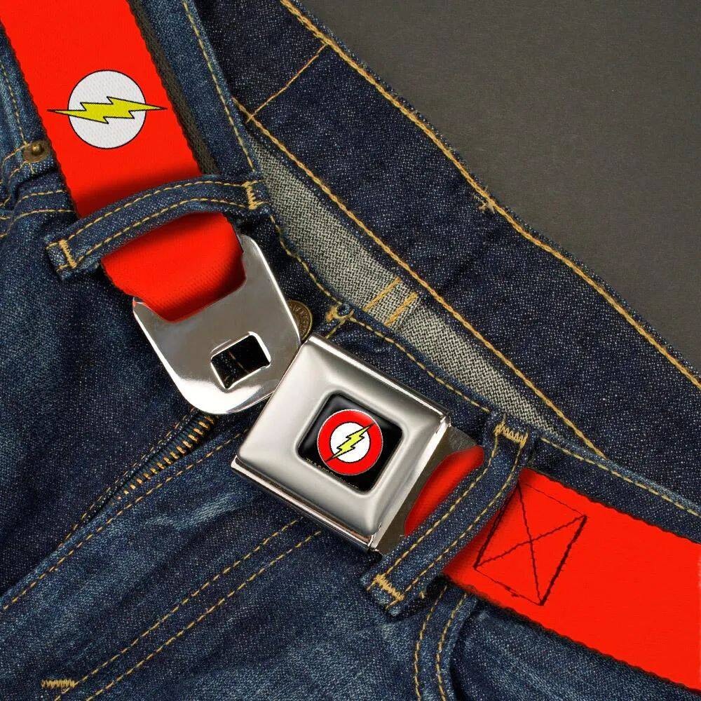 Buckle-Down Flash Logo Belt