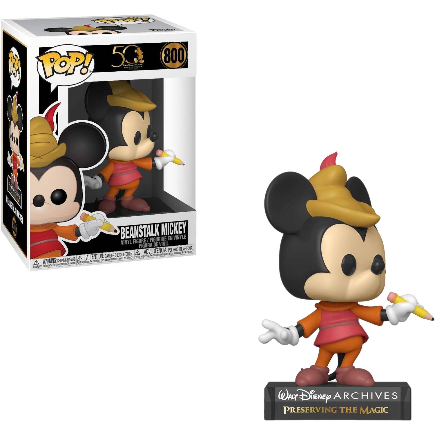 Funko POP! Vinyl - Disney Archives - Beanstalk Mickey