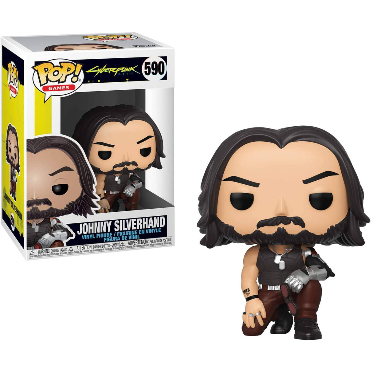Funko POP! Vinyl - Cyberpunk 2077 Johnny Silverhand (Crouch)