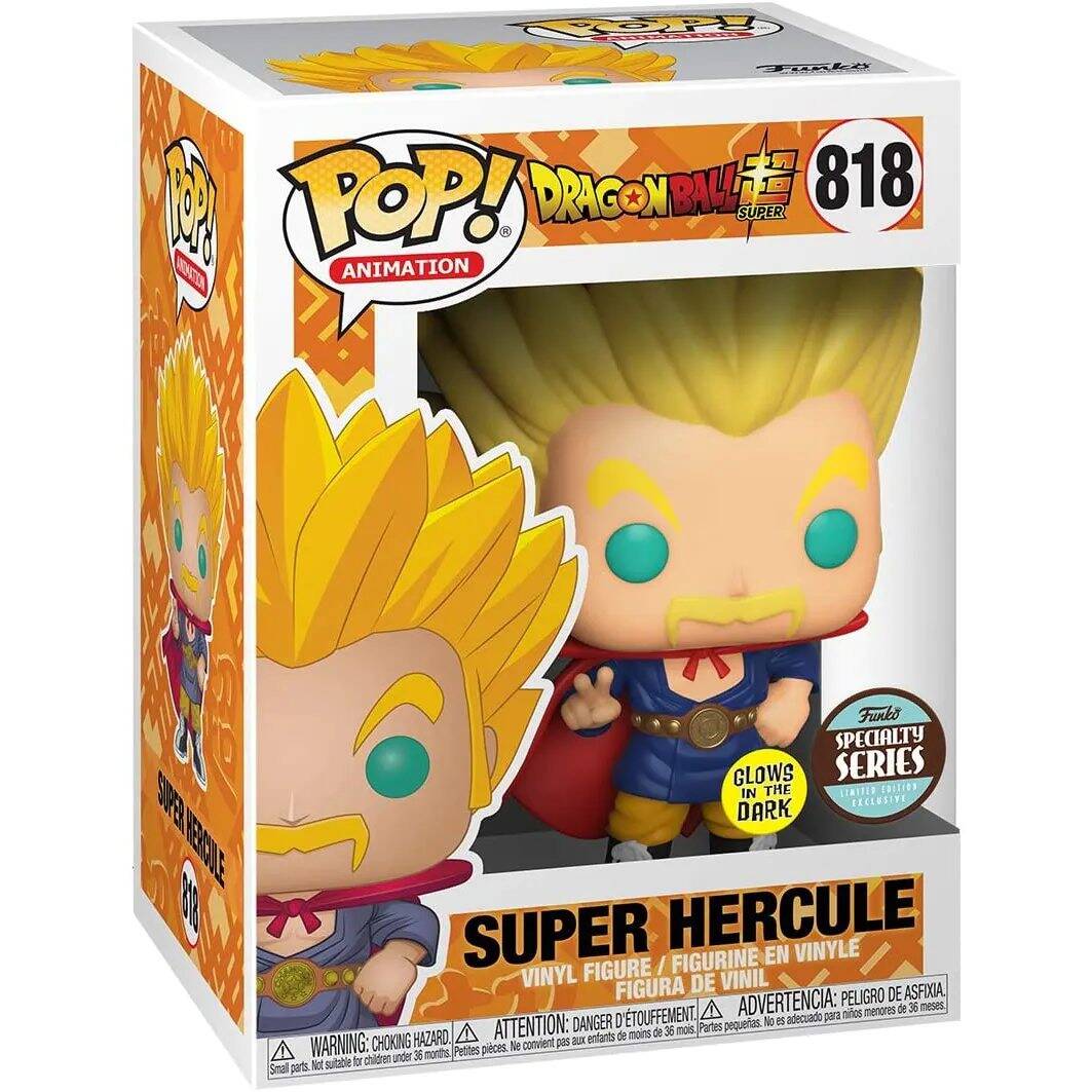 Funko POP! Vinyl - Dragon Ball Super S4 - Super Saiyan Hercule (Glow)