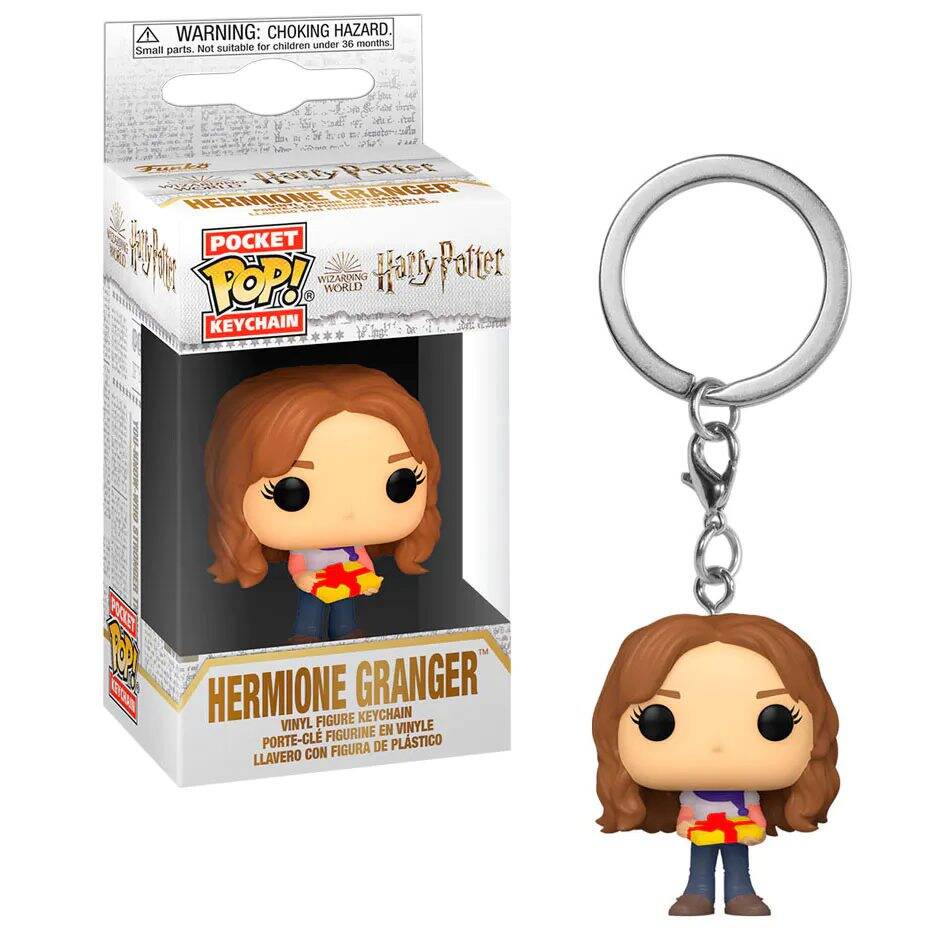 Funko Pocket POP! Keychain - Harry Potter - Hermione (Holiday)