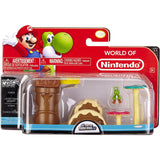 Jakks Pacific World of Nintendo Micro Land Playset - Layer Cake Desert With Yoshi