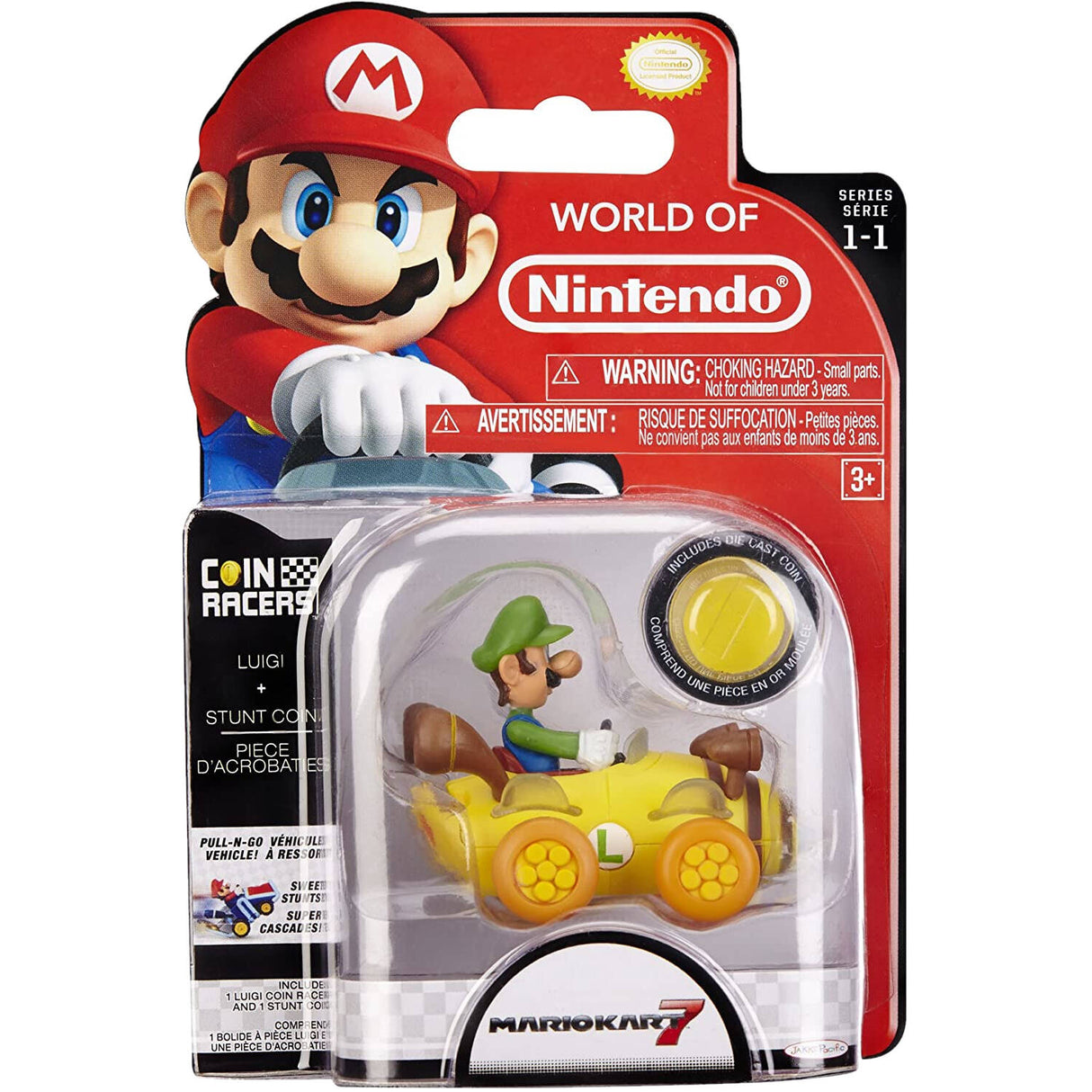 Jakks Pacific Super Mario Coin Racers - Luigi